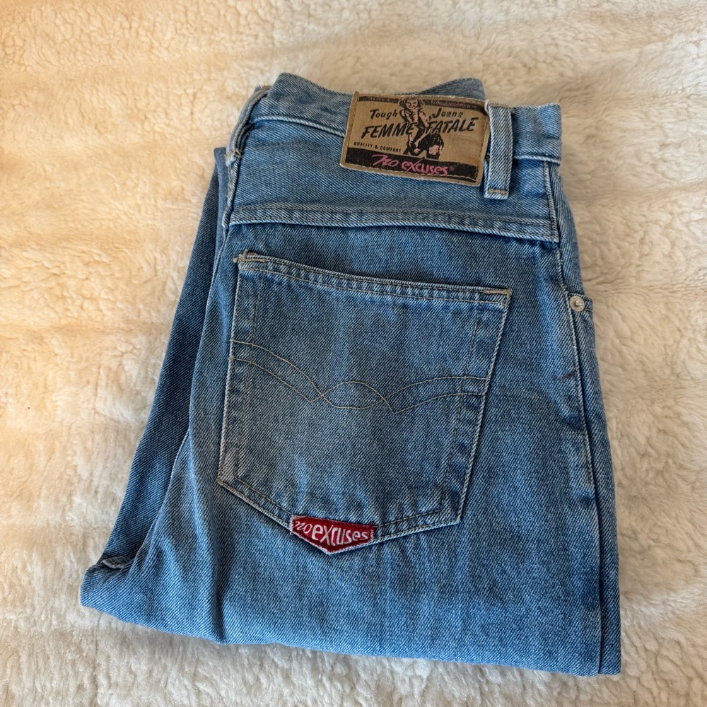 Vtg No Excuses Femme Fatale Jeans